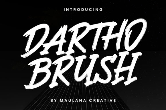 Dartho Brush: A Bold Display Font for Campaigns That Demand Attention