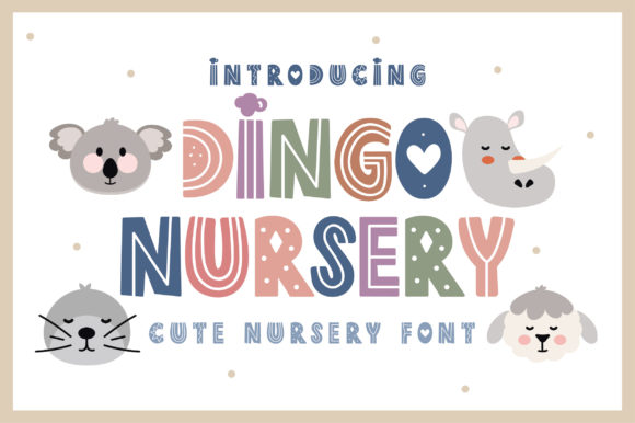 Finding Joy: Dingo Nursery as a Display Font for Editorial Projects