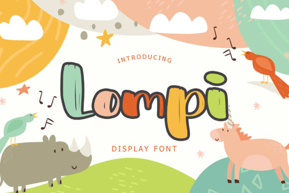Finding Lompi: A Font for Stories