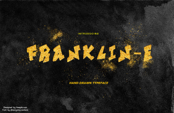 Franklin-E: A Display Font for Bold Digital Impact