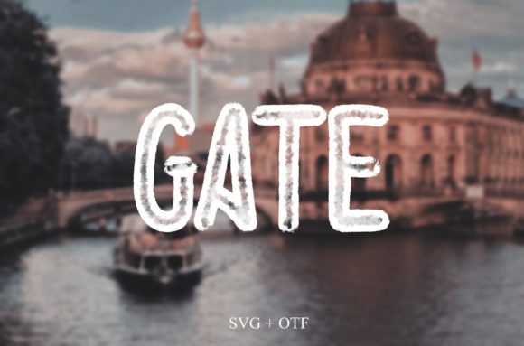 Gate: A Friendly Display Font for Real Branding Projects