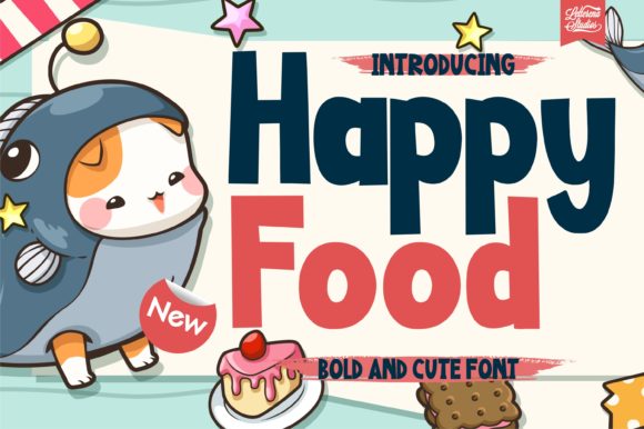 Happy Food Font: A Friendly Typeface for Building Your Brand