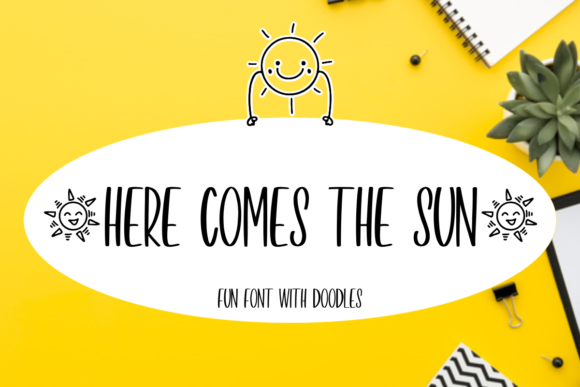 How Here Comes the Sun Typeface Lights Up Digital Design