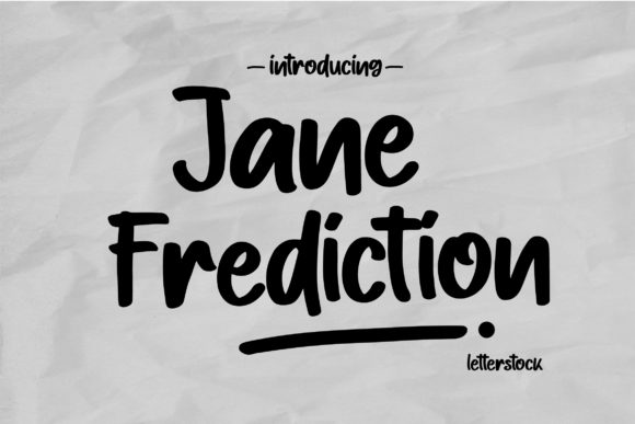 Jane Frediction: A Font That Builds Your Brand Identity