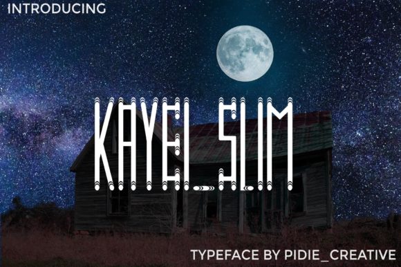 Kayei Slim: The Quiet Power of a Modern Display Font