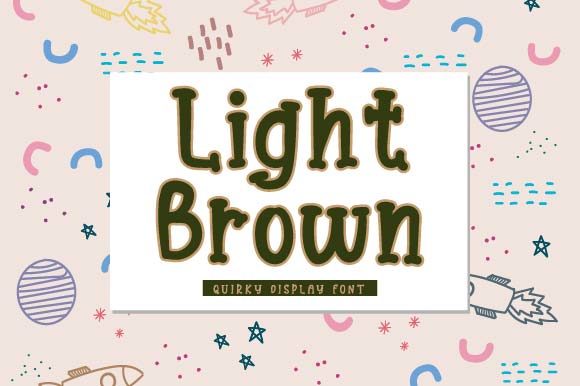 Light Brown: A Playful Font for Editorial Personality