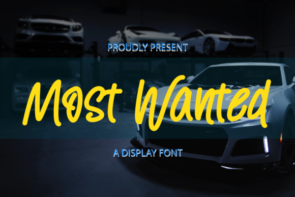 Most Wanted: The Editorial Display Font Designed for Attention