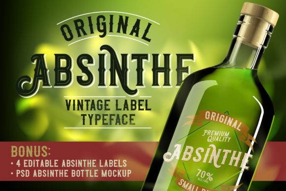 Original Absinthe: The Vintage Font That Makes Your Brand Feel Like a Classic