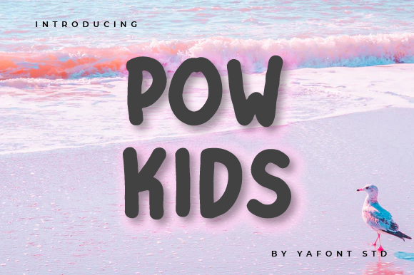 Pow Kids: A Font Review for Authentic Playful Branding