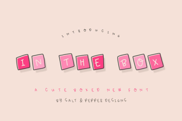 Putting In the Box Font into a Real Web Layout
