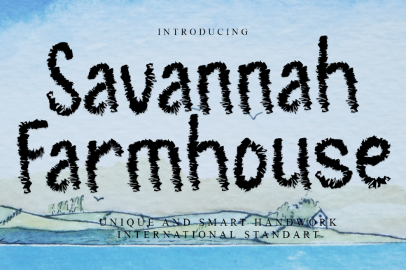 Savannah Farmhouse Font: A Distinctive Choice for Your Business Brand