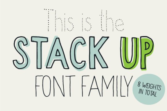 Stack Up Font: A Display Typeface That Elevates Your Digital Brand
