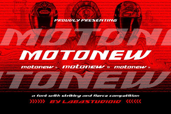 The MotoNew Font in Modern Campaign Design