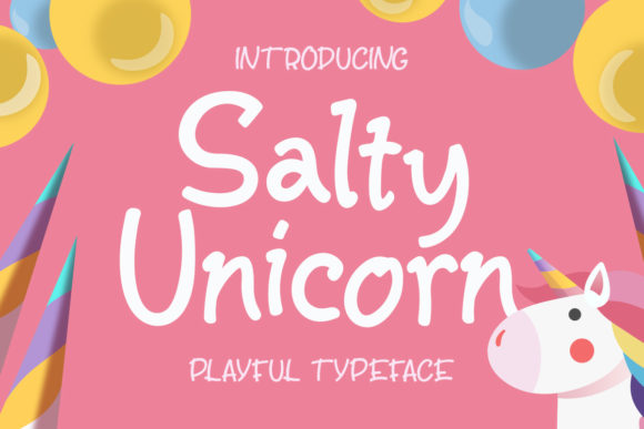 Why Salty Unicorn Font Works Perfectly for Web Design